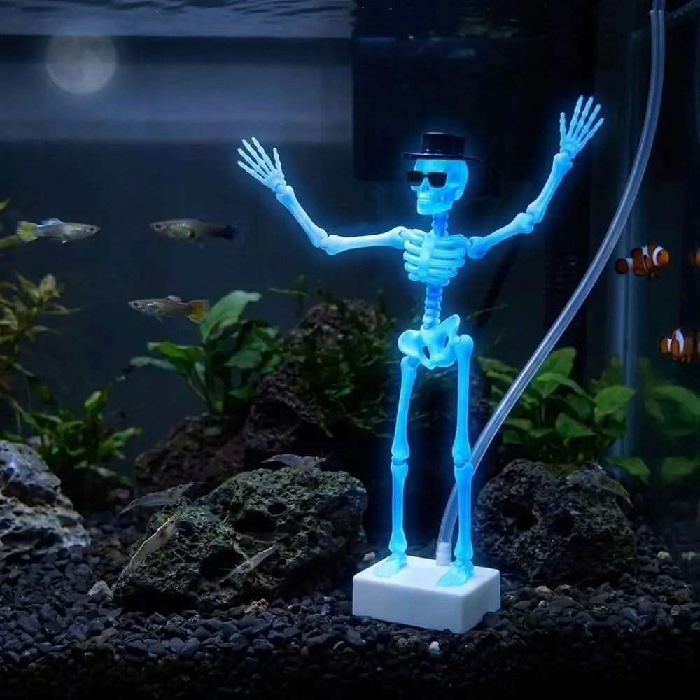 Dynamic Dancing Skeleton Aquarium Bubbler