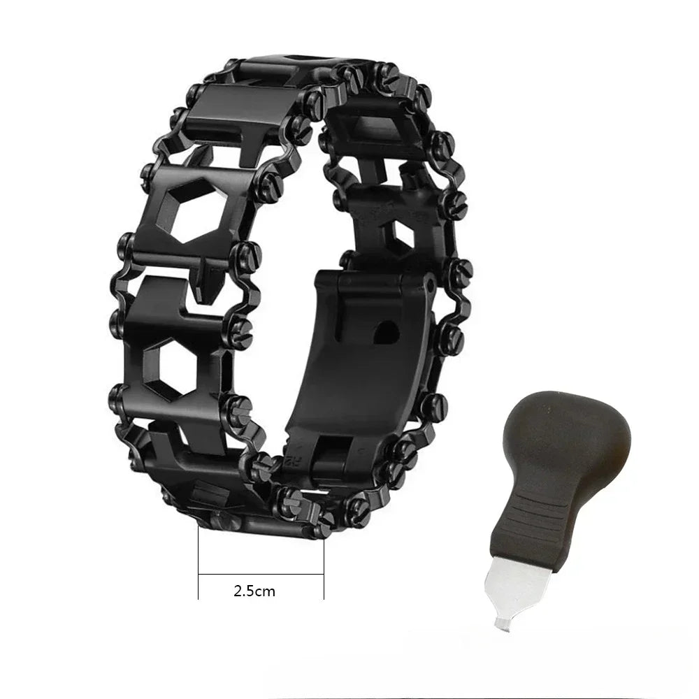 Stainless Steel Multi Tool Bracelet