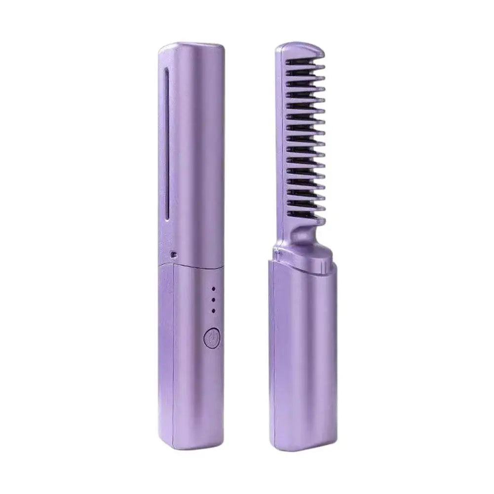 Mini Wireless Hair Straightener