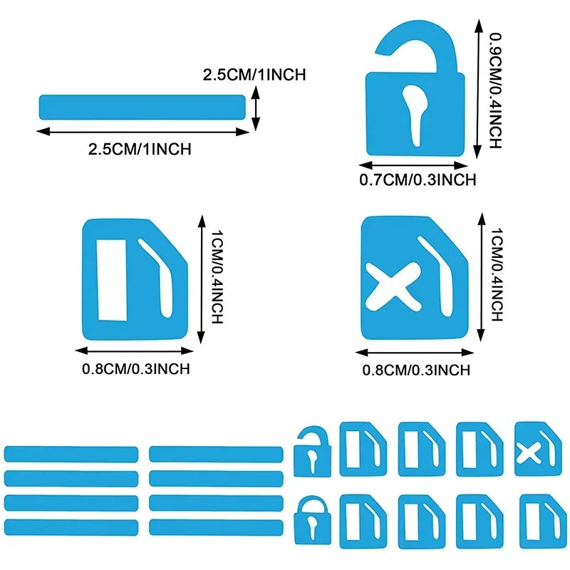 LumoSwitch Car Window Stickers