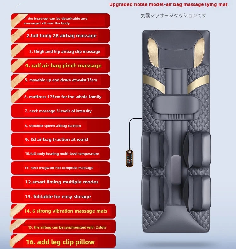 Upgraded Full Body Massage Mattress