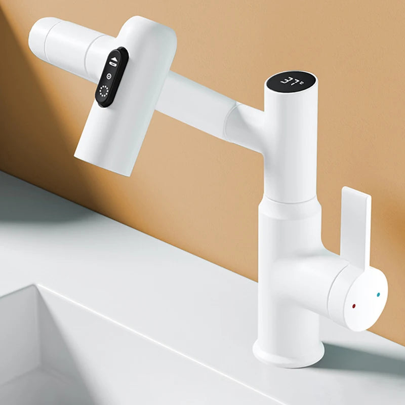 Multifunctional Pullout Wash Basin Faucet