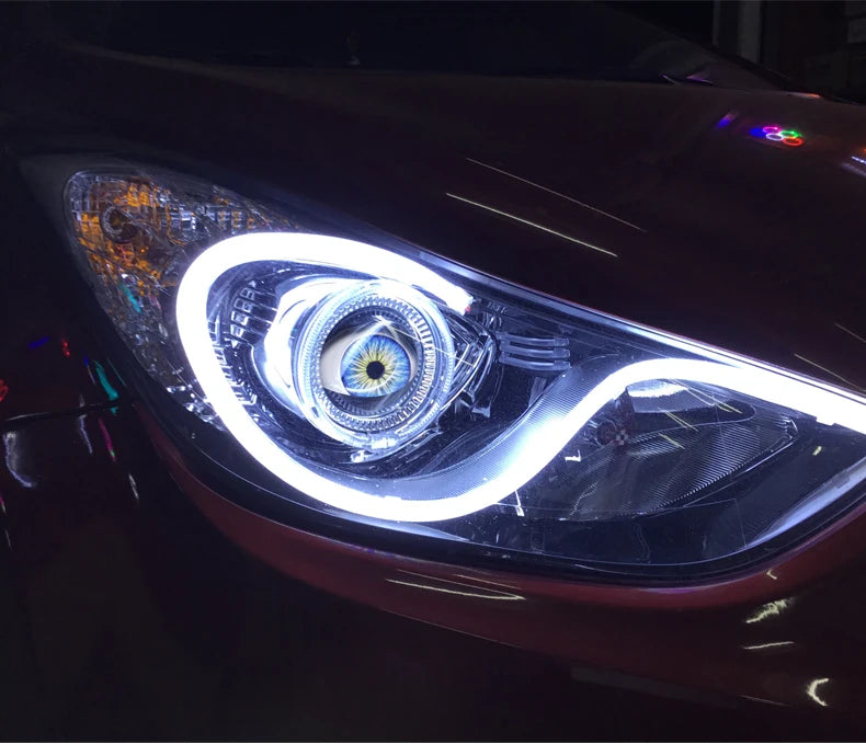 Dynamic LED Devil Eye Headlight