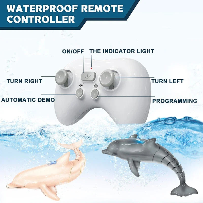 RC Swimming Dolphin Toy
