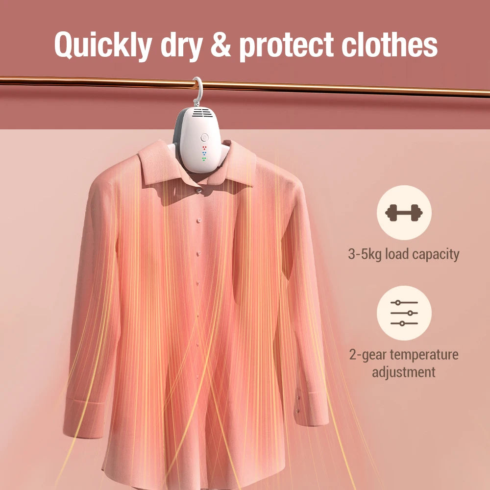 Electric Clothes and Shoe Drying Hanger