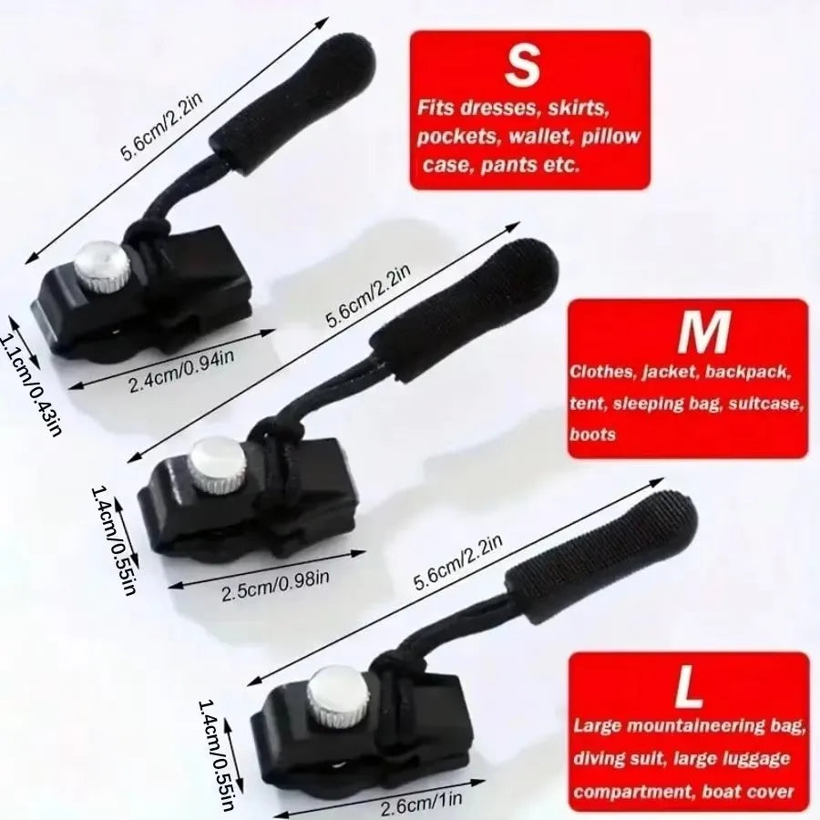 Instant Zipper Repair Clips