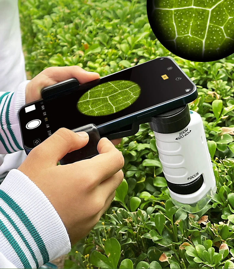 Portable HD Optical Adventure Microscope