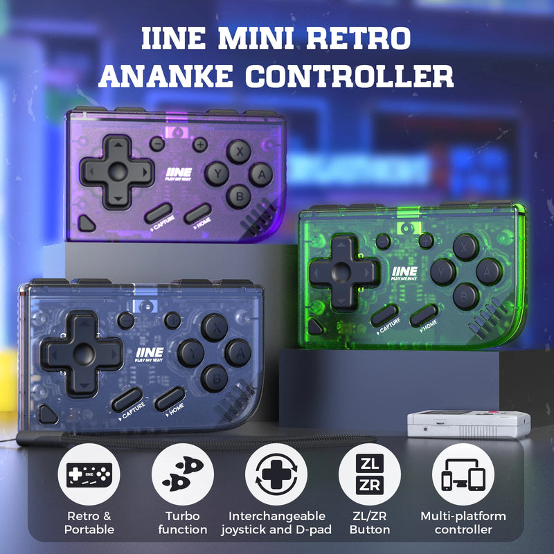 Mini Retro Multi-platform Controller Joystick