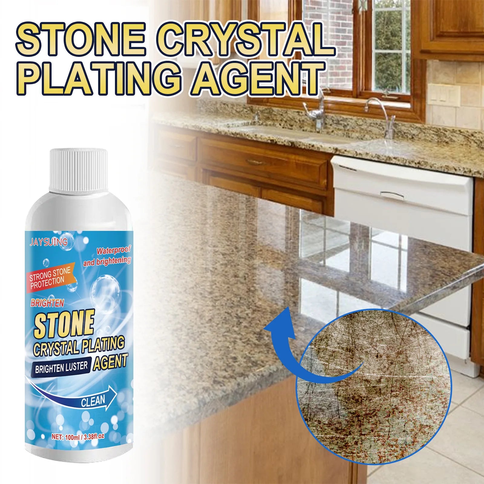 Stone Crystal Plating Agent