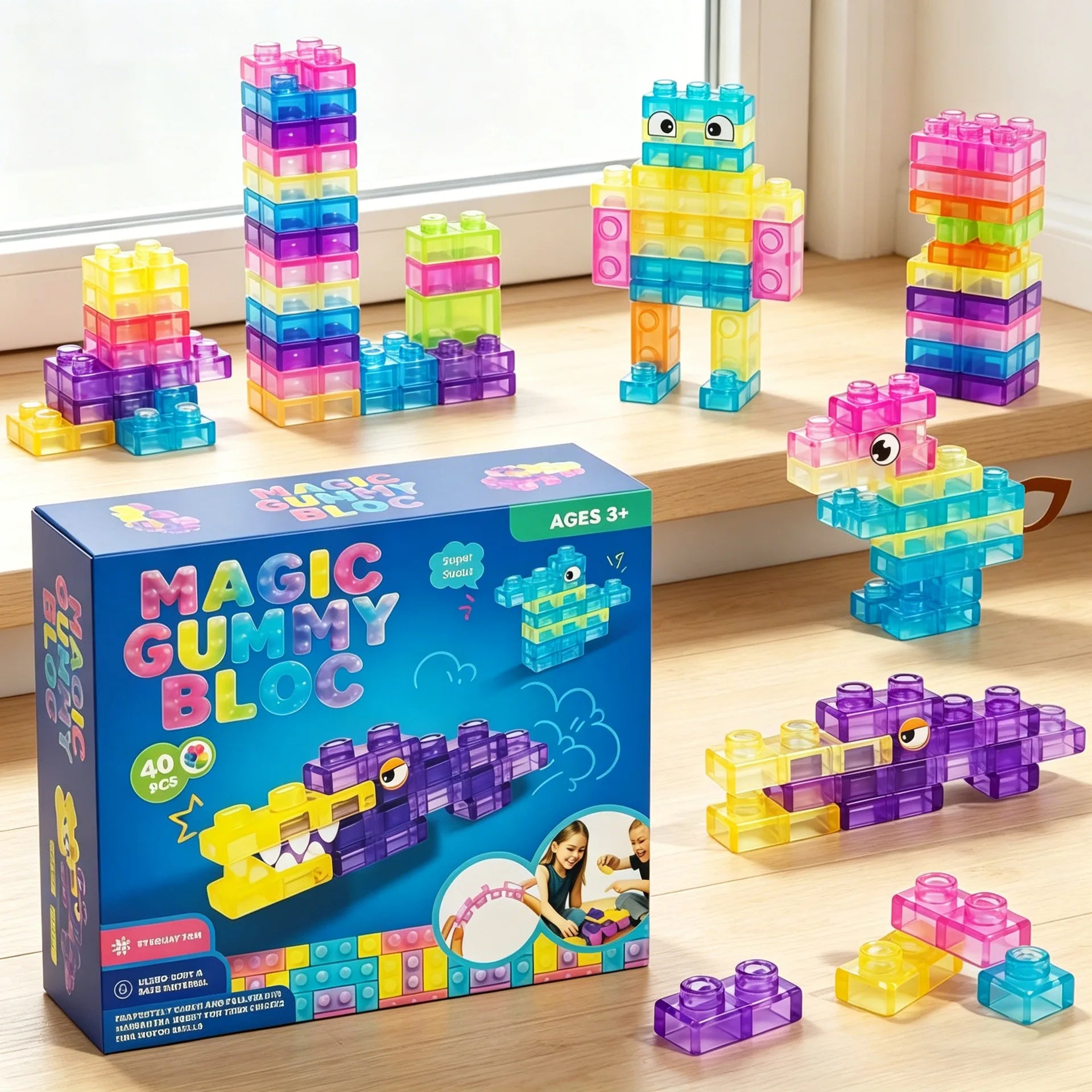 Soft Jelly Gummy Bloc