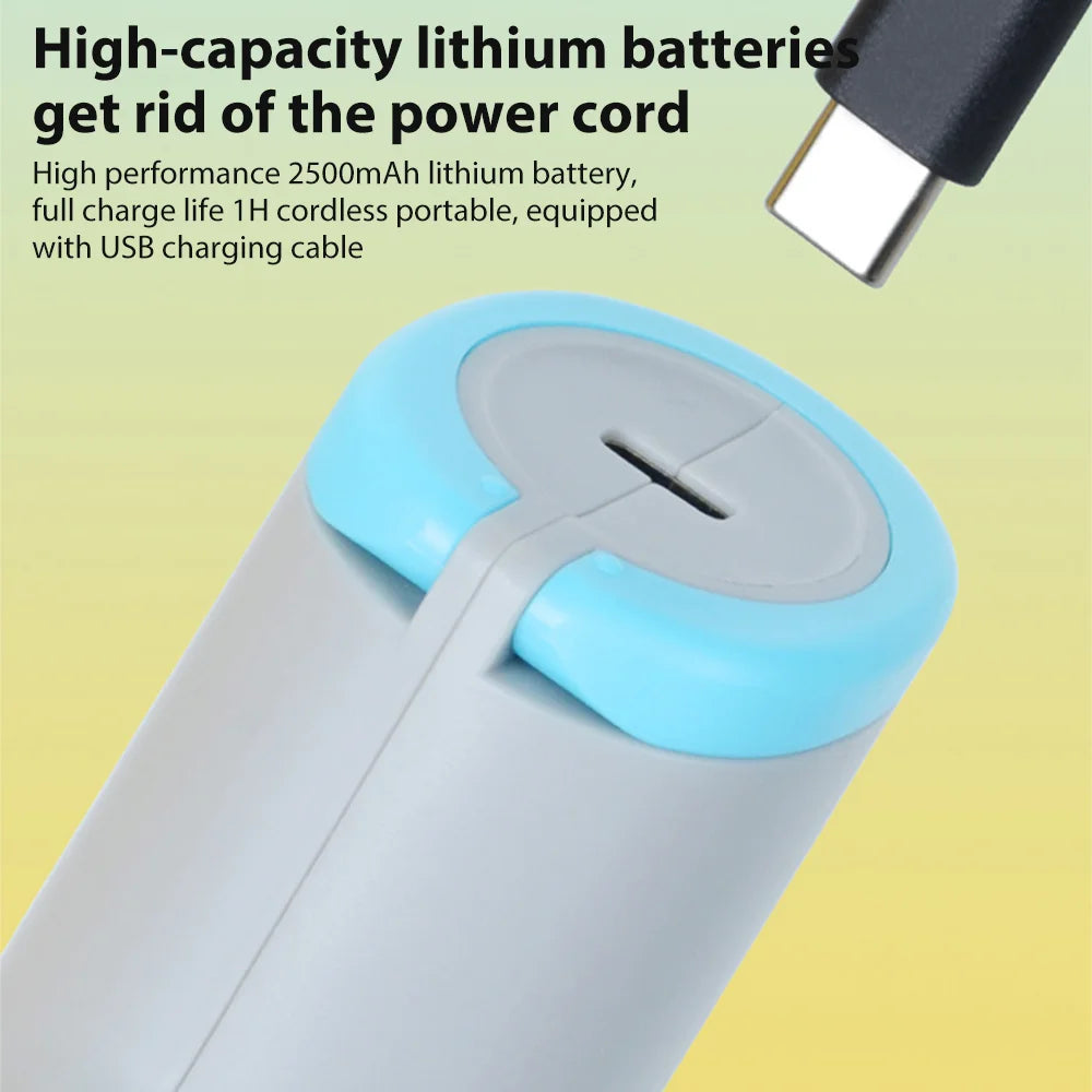 Cordless Hot Glue Gun With LED