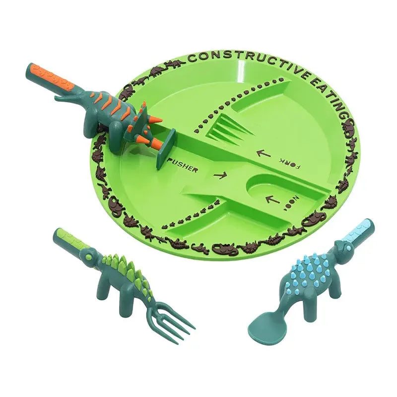 Dino Style Dining Plate