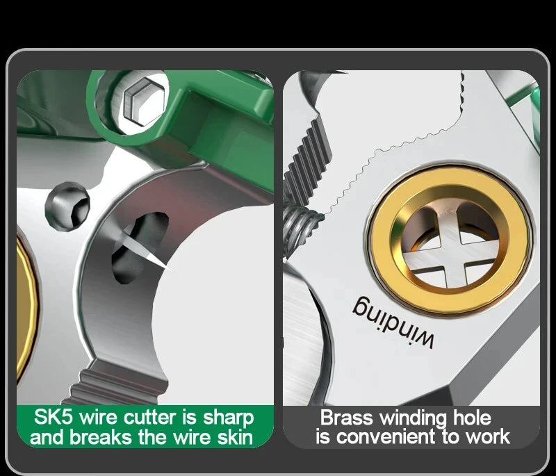 Multi-Functional Wire Stripper with Tester Function