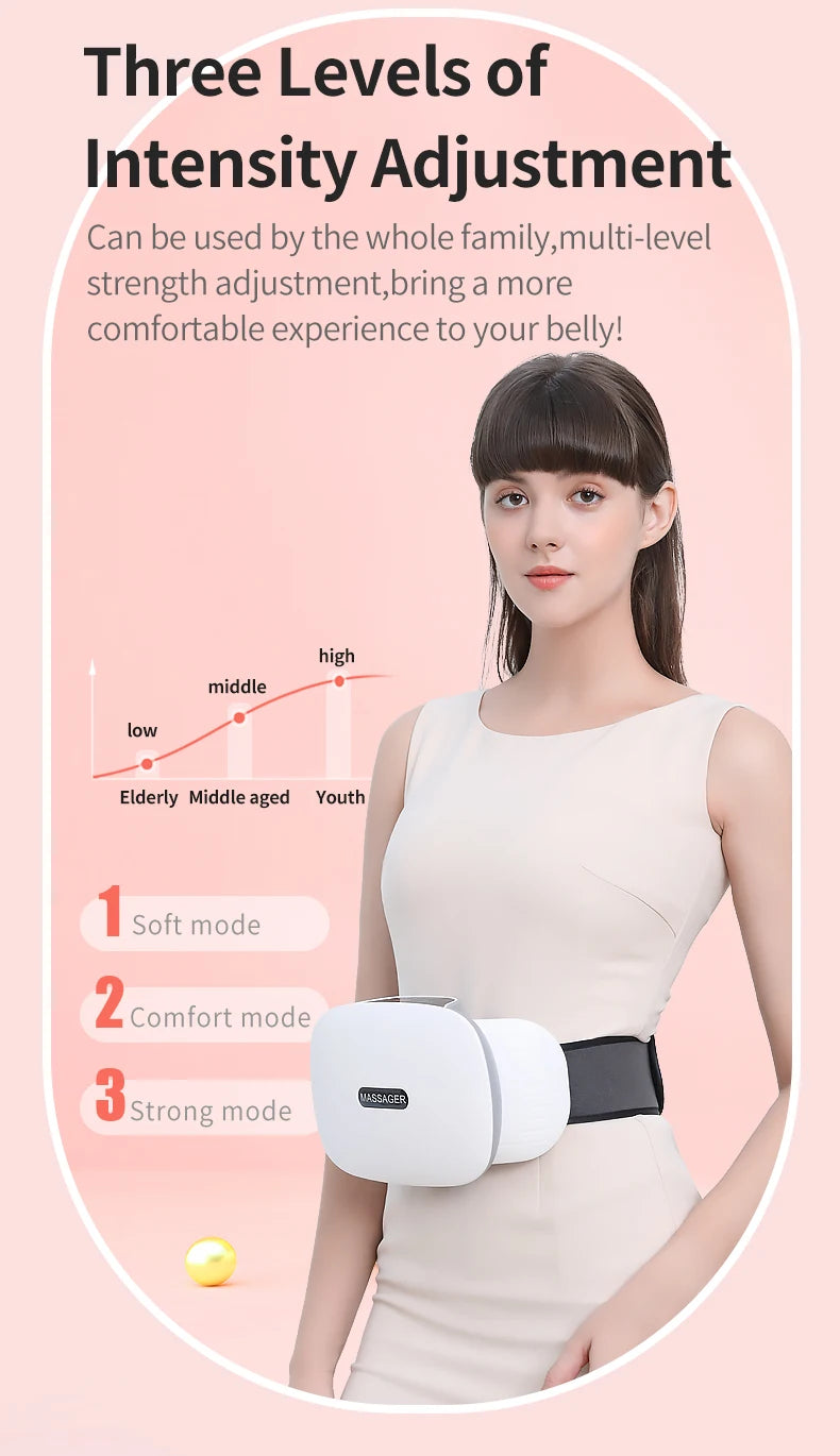 Electric Wireless Abdominal Massager