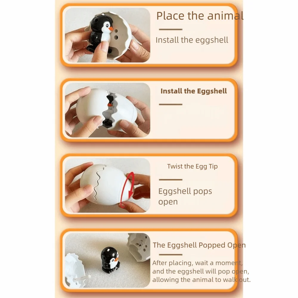 Cute Animals Creative Bouncing Egg