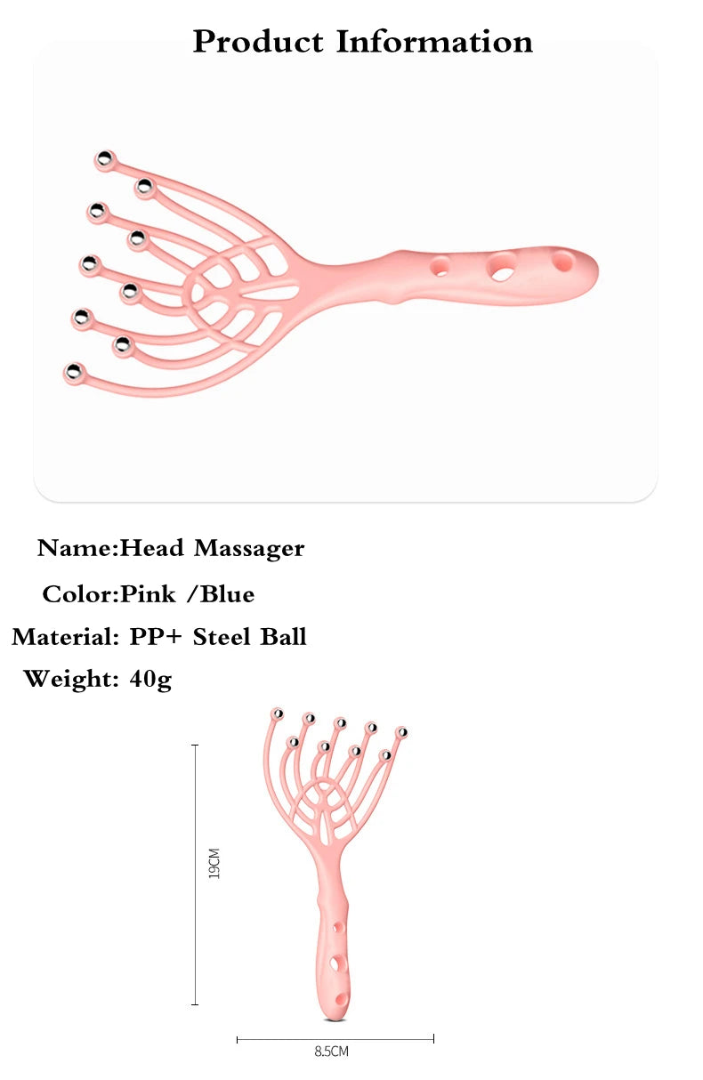 Hand Held Scalp Massage Roller