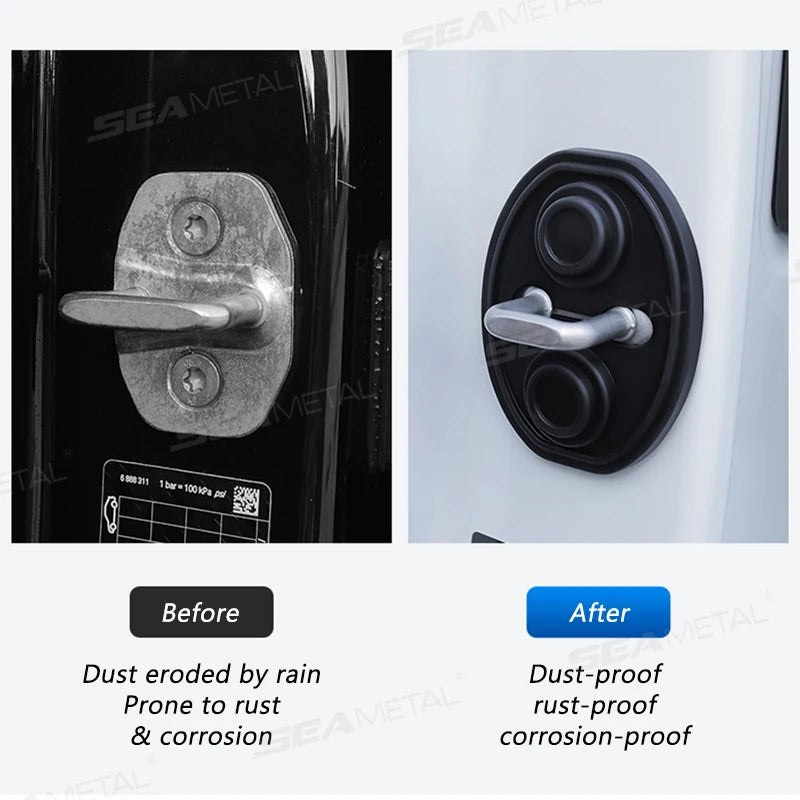 Universal Car Door Lock Protective Cover