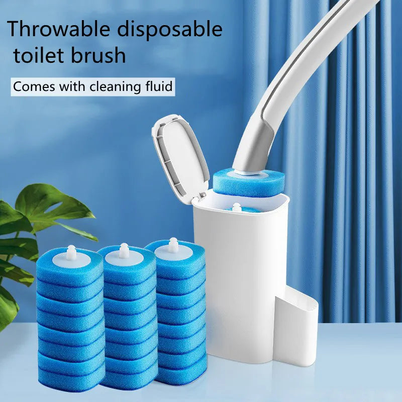 Disposable Toilet Scrub Wand