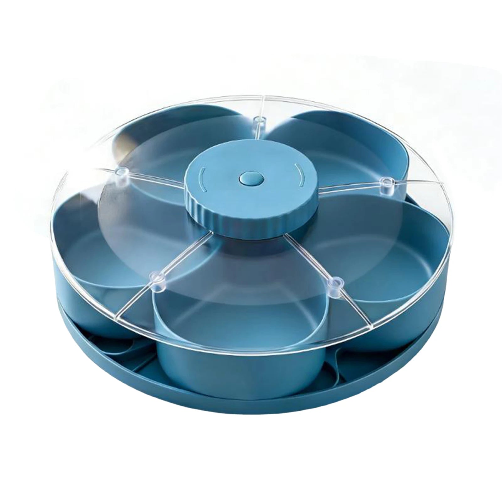 Divided Rotating Snack Tray For Kids