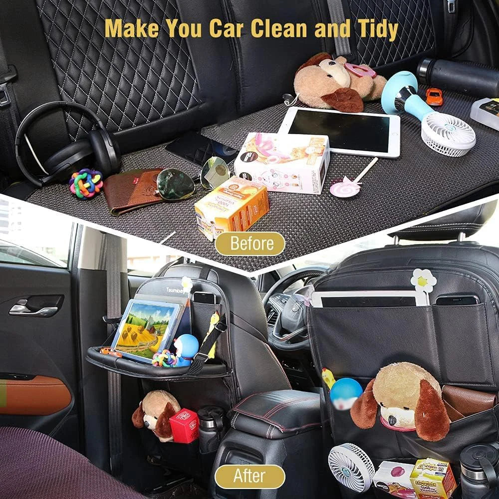 Multifunctional Car Seat Back Organizer