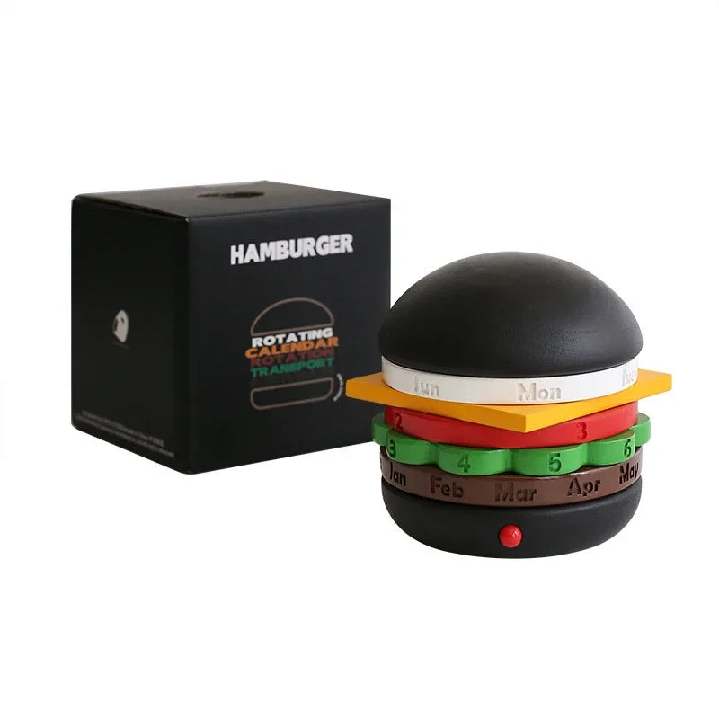 Creative Hamburger Calendar