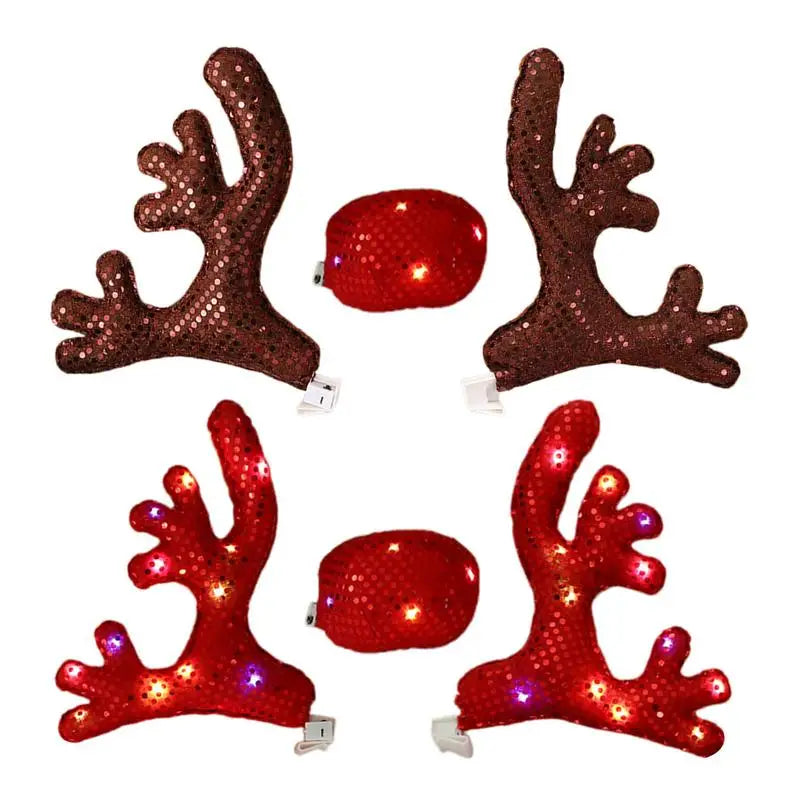 Christmas Reindeer Antlers For Cars