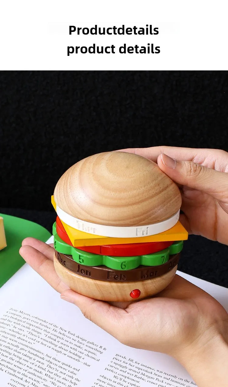 Creative Hamburger Calendar