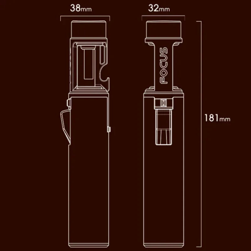 Multifunctional Butane Gas Lighter