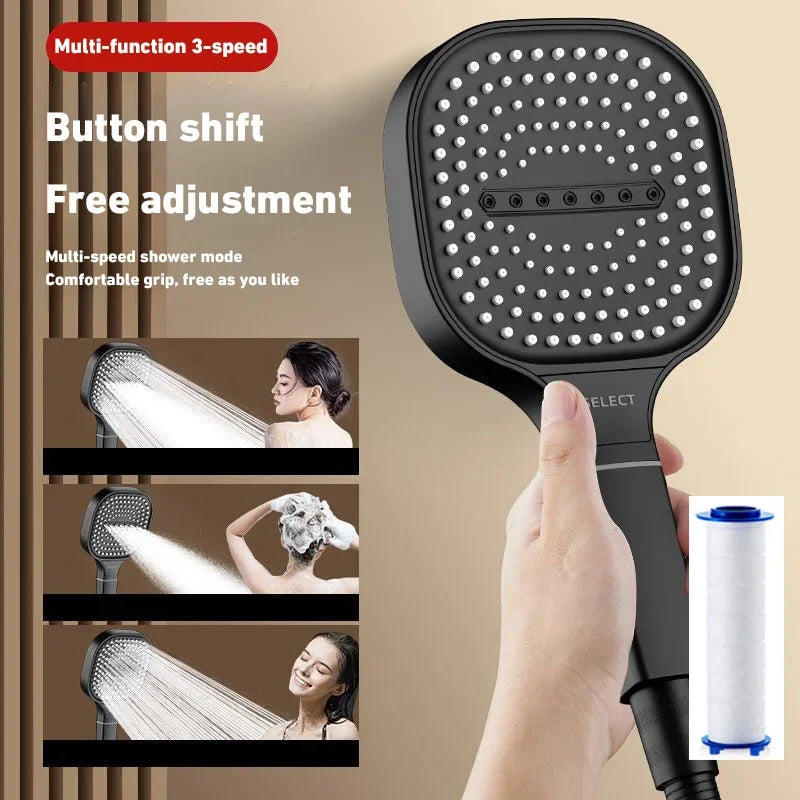 High Pressure Large Panel Hand Shower