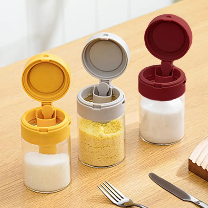 Glass Spice Jars With Lids