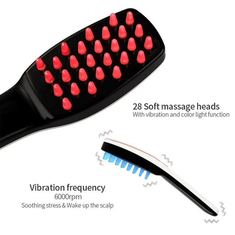 3 in 1 Phototherapy LED Massage Comb