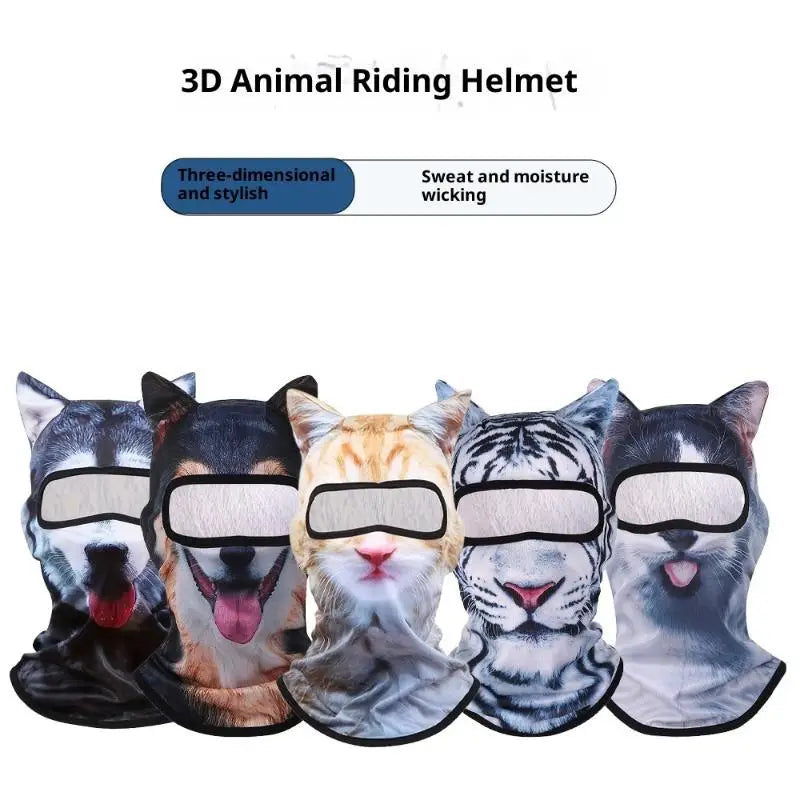 Funny Animal Hooded Face Mask