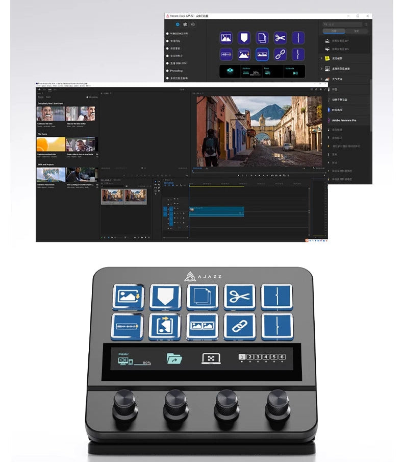 Visual Wired Keyboard  Stream Deck