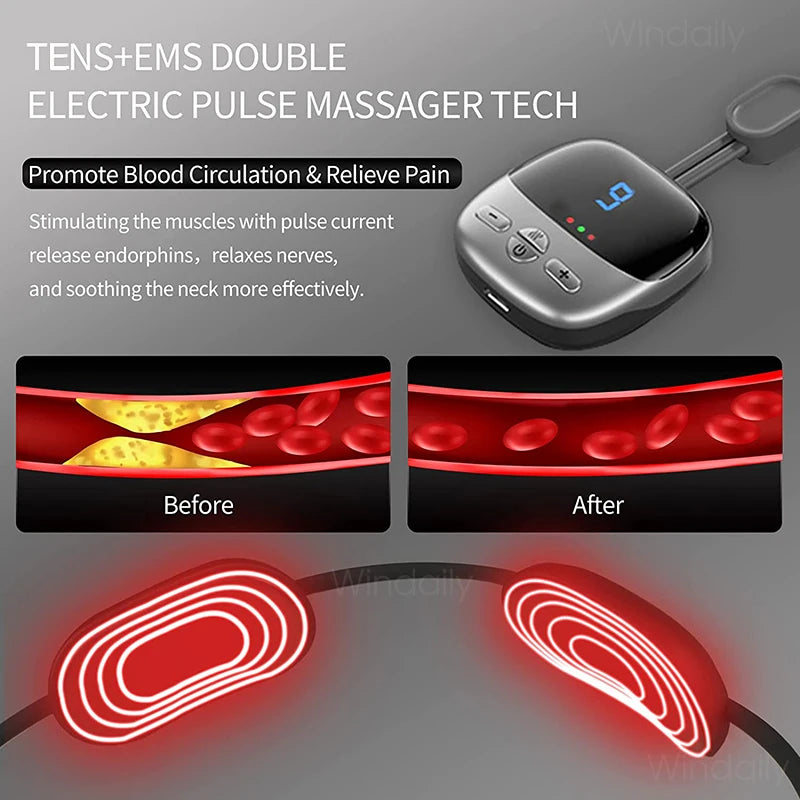Mini Portable Hanging Neck Massager
