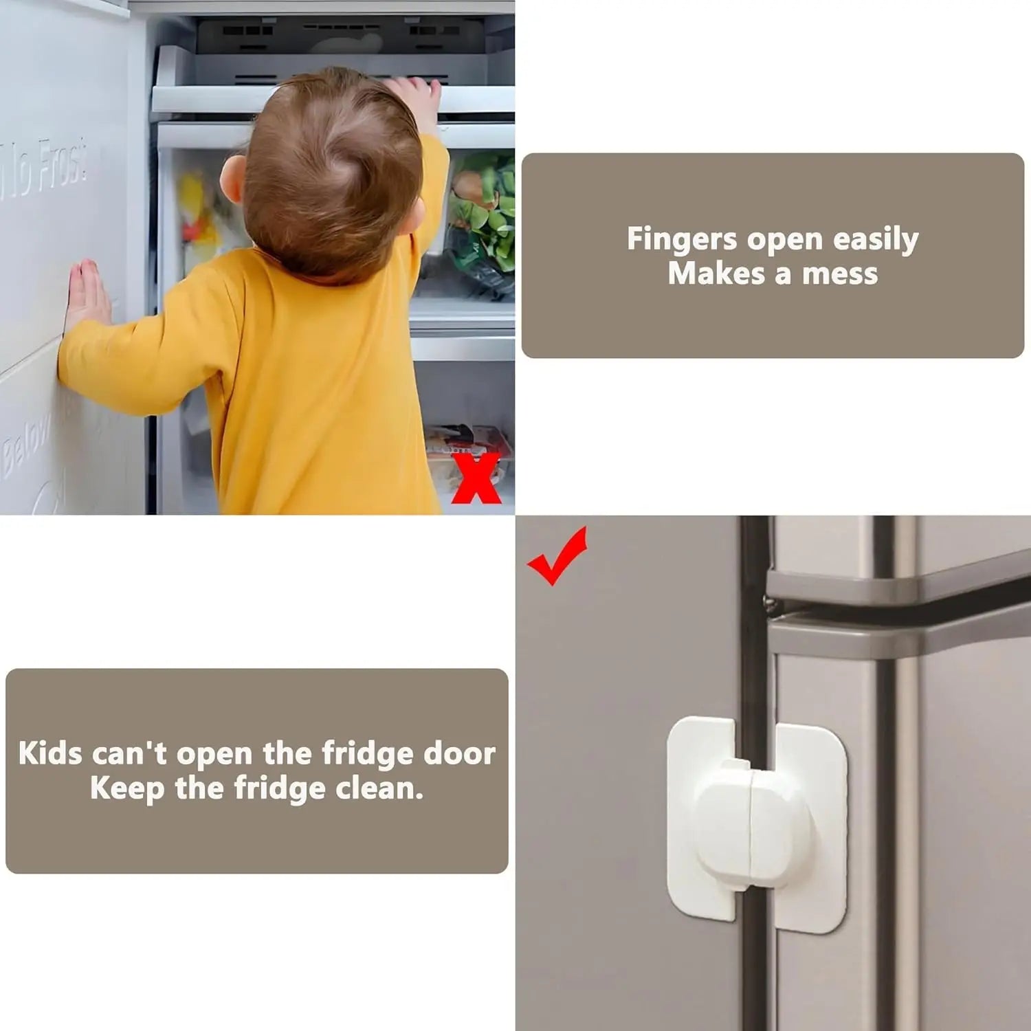 Refrigerator Child Safety Lock