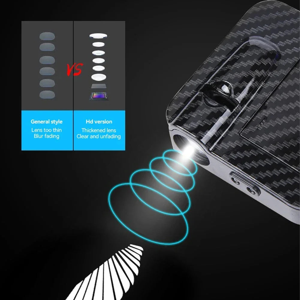 Wireless Angel Wings Car Door Projector