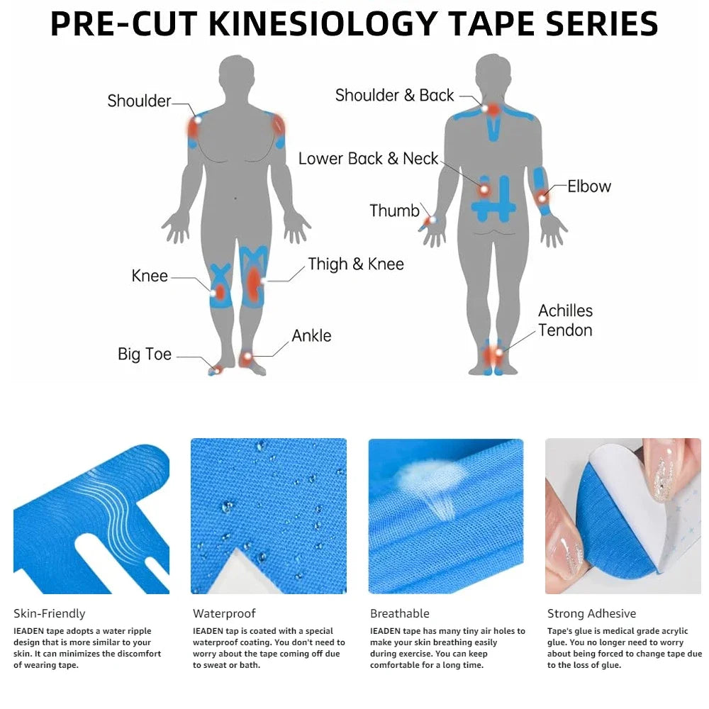 Elastic Waterproof Kinesiology Body Tape