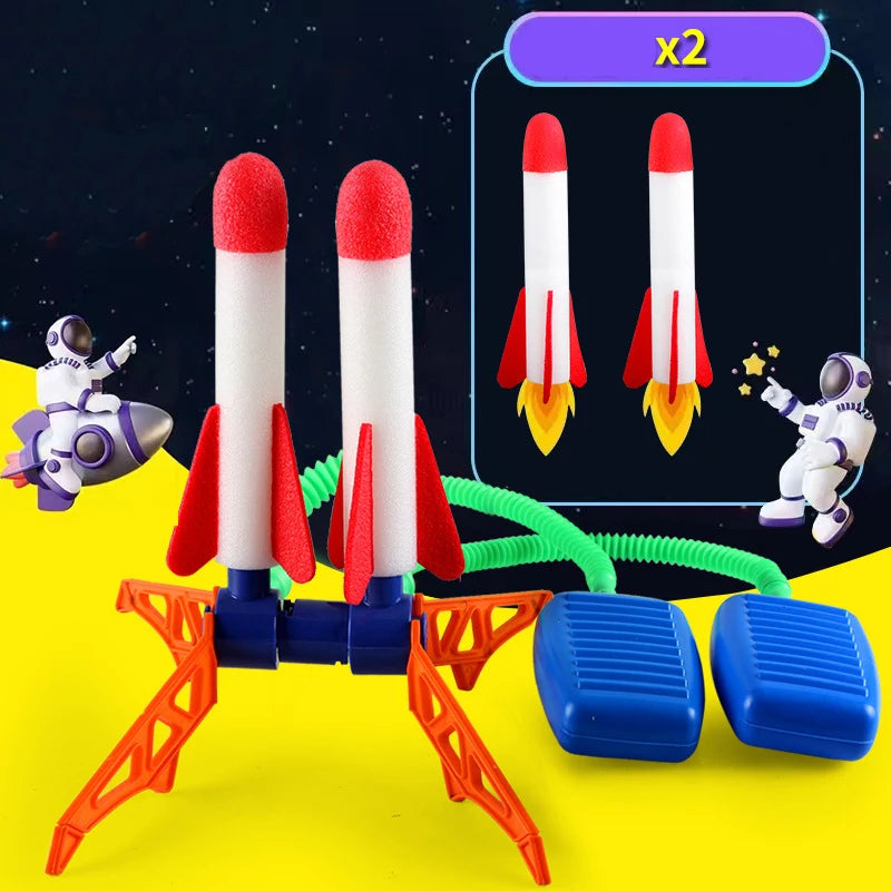 Air Powered Rocket Toy