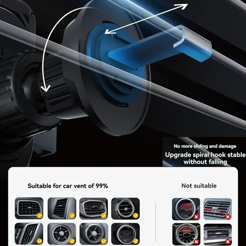 Universal Car Air Vent Automatic Electric Phone Holder