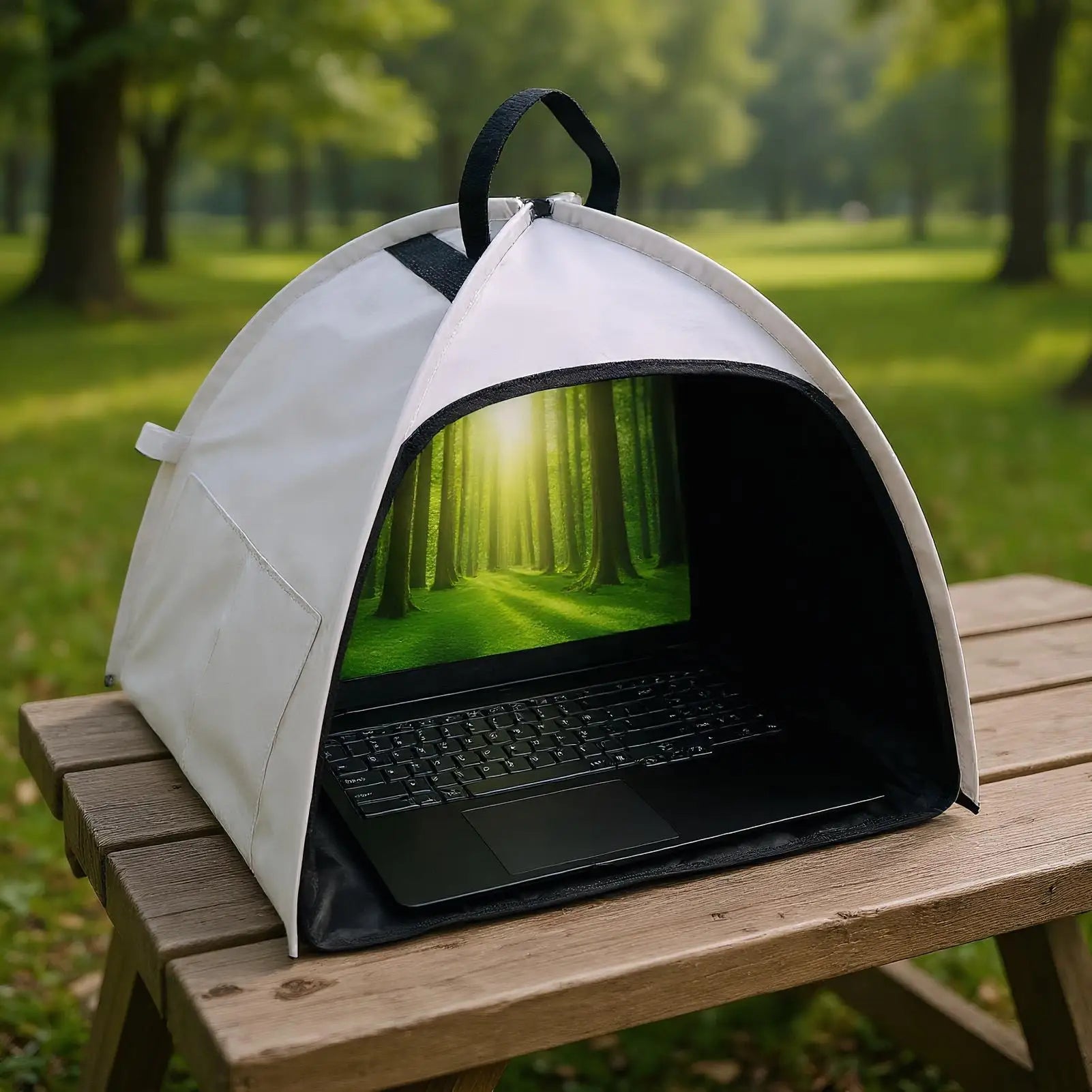 Outdoor Privacy Laptop Tent