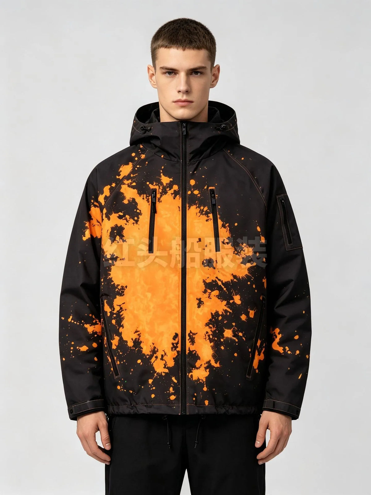 Waterproof Color Changing Hooded Jacket