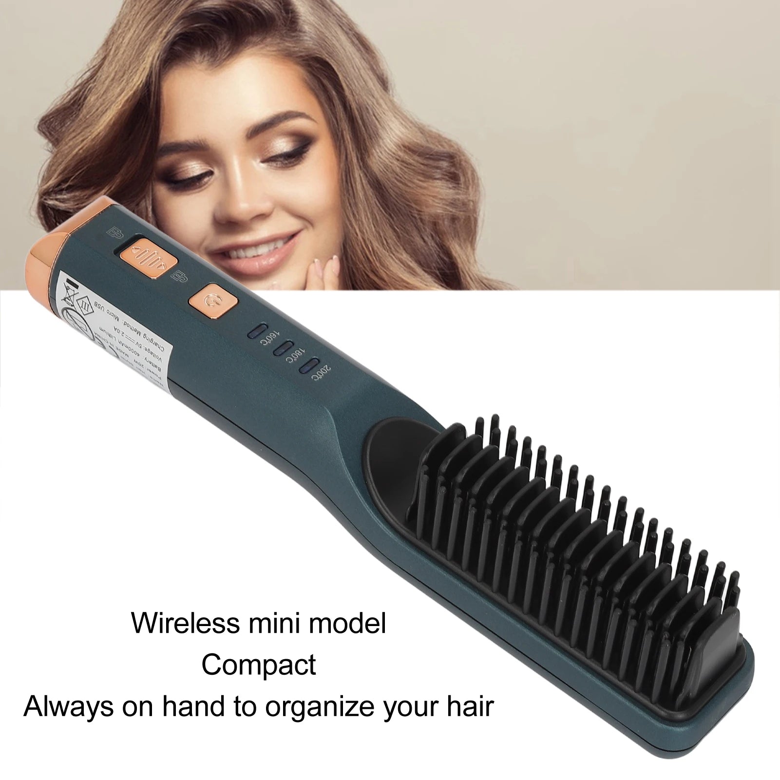 Multifunctional Cordless Hair Straightener