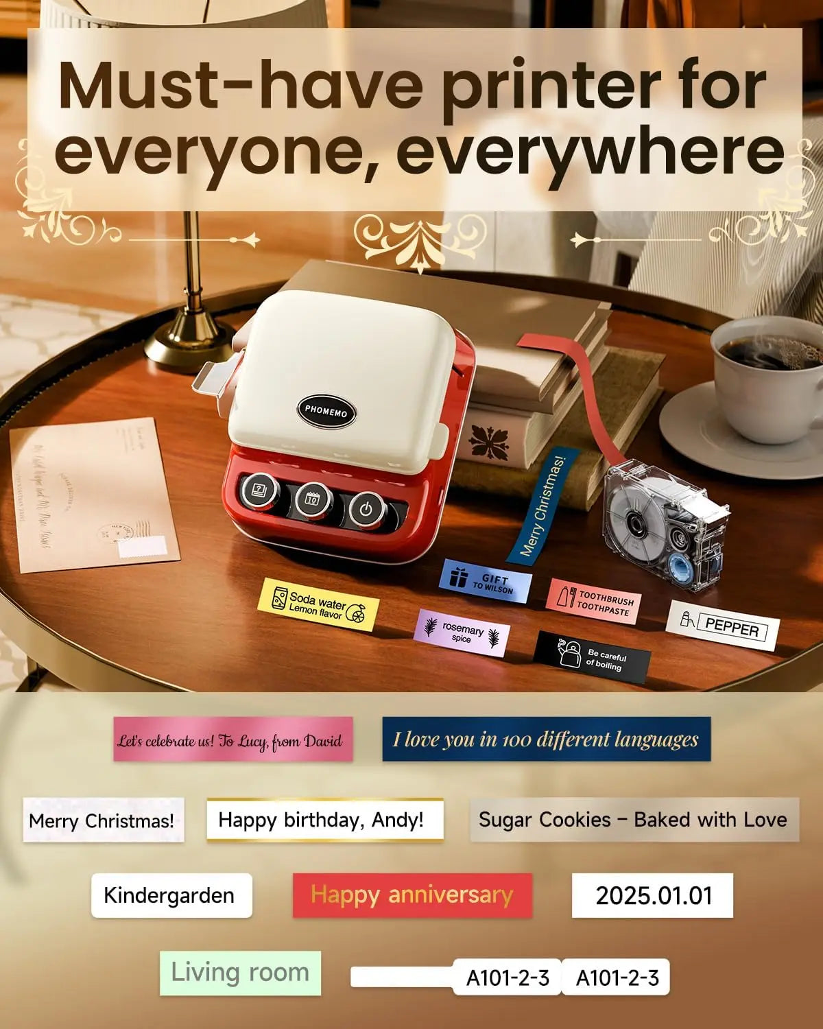 Portable Wireless Label Maker