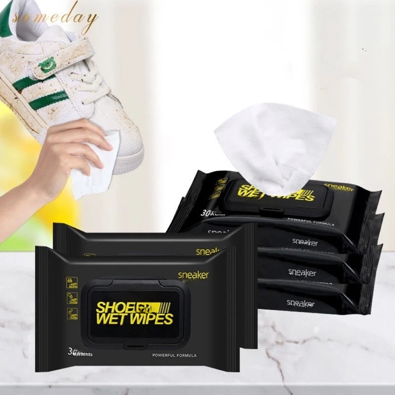 Shoe Polish Disposable Wet Wipes