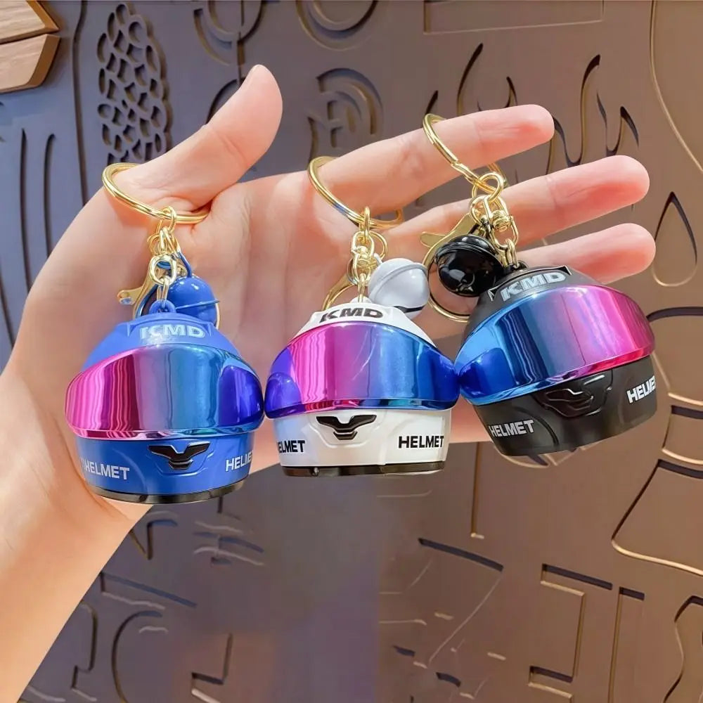 Cool Light-up Helmet Keychain