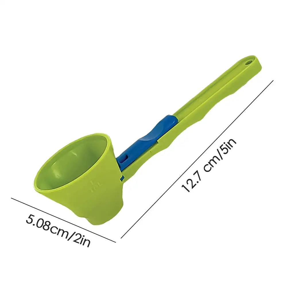 Sliding Measuring Scoop - 2 Pcs