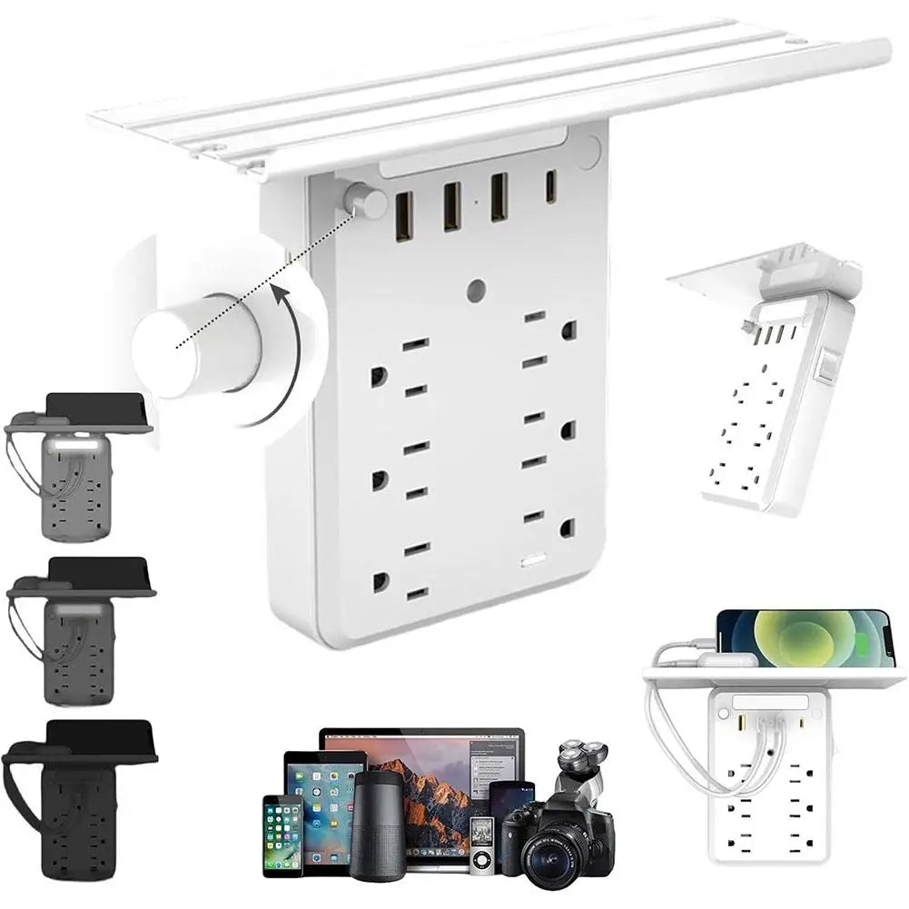 Multifunction Wall-Mounted Socket Extender