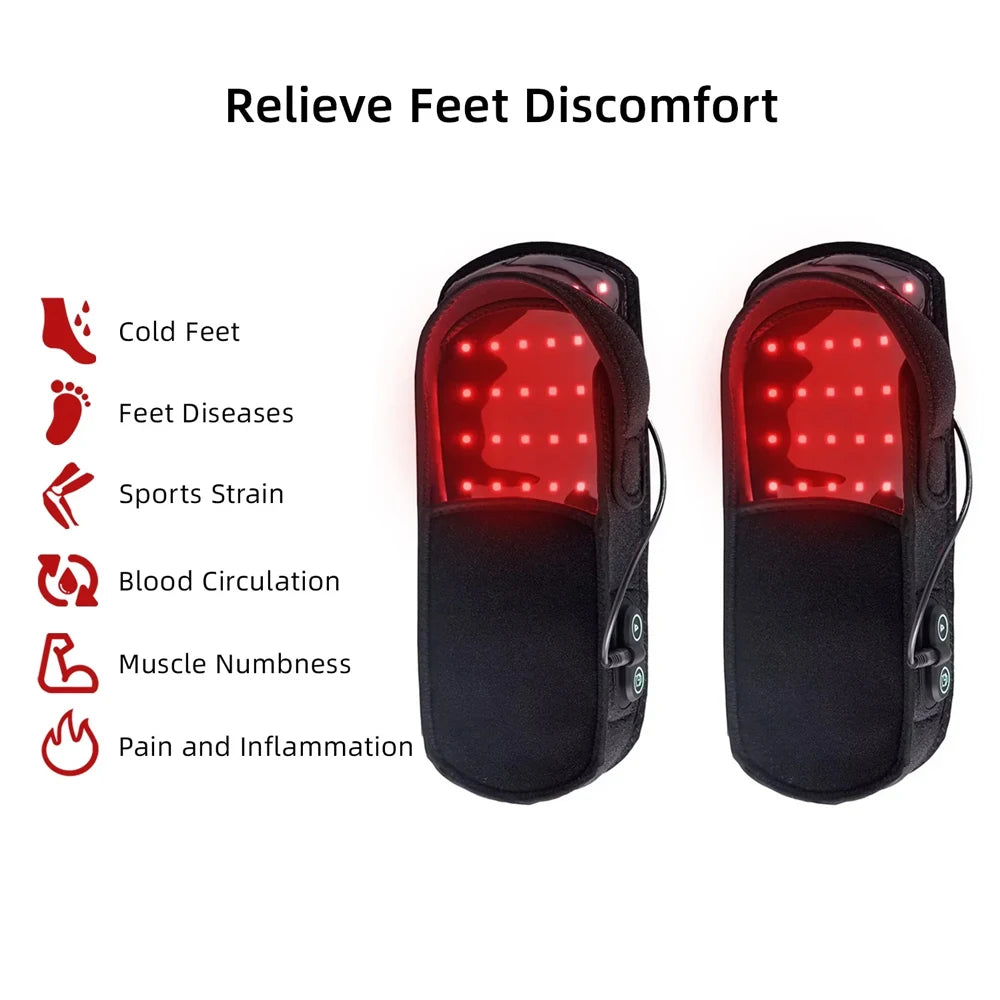 LED Infrared Light Therapy Slippers