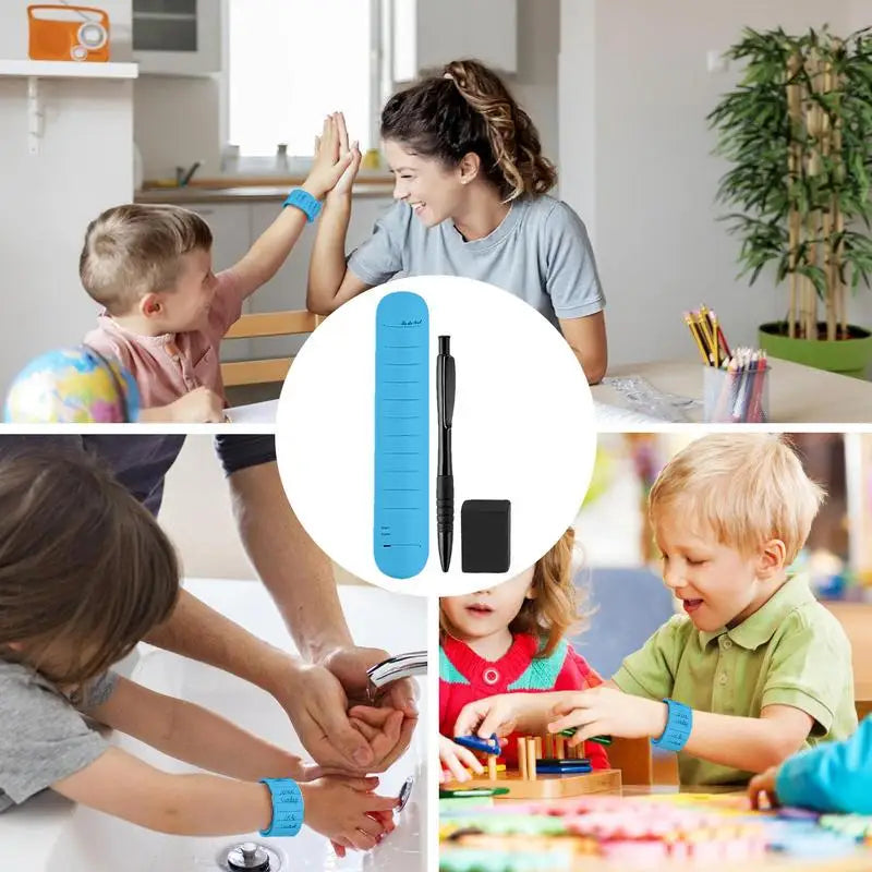 Multi-Functional Silicone Wrist Band Notepad