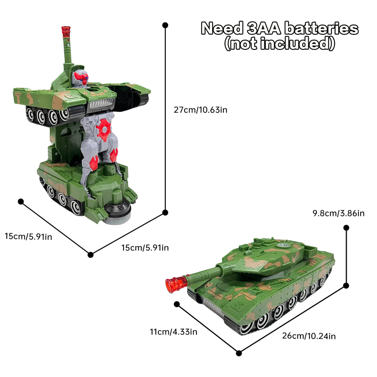 Robo Tank Transformation Toy